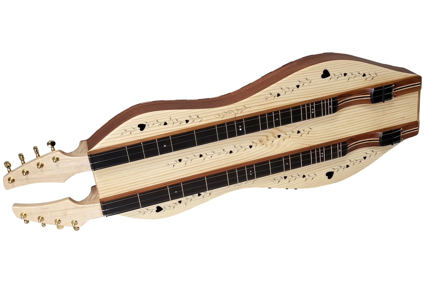 Folkcraft® Custom Series Double Neck Dulcimer (Standard/Bass)